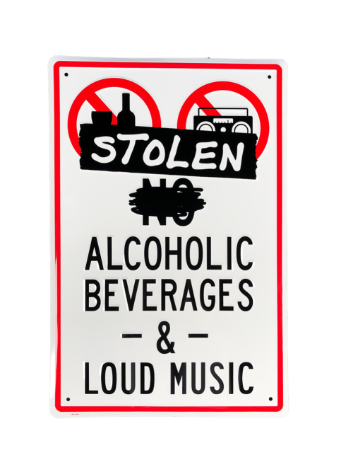 Stolen alcoholic beverages and loud music
