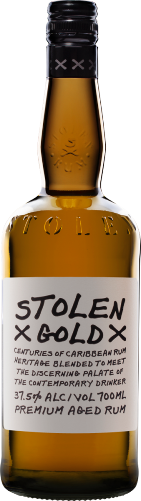 Stolen Gold Rum Bottle
